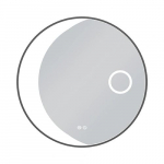 LED mirror with heating function LUNARIA, &Oslash; 80 cm, 2700-6500K, 52W, 3025Lm, IP44