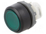 Switch: push-button | Stabl.pos: 1 | 22mm | green | Illumin: MLB-1 | IP66