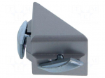 Angle bracket | for profiles | fast fit | W: 40mm | H: 40mm | L: 40mm