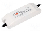 Power supply: switched-mode | LED | 81.6W | 48VDC | 43&divide;53VDC | 1.7A