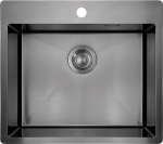 Steel sink 1-chamber