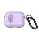 Headphone case Dux Ducis Apple AirPods Pro 3 PECL Series PC+TPU Cover with Hook Purple