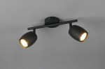 Trio Nancy spotlight 2-pc GU10 matt black gaismeklis R86262032 4017807656602