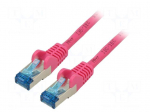 Patch cord | S/FTP | Cat 6a | RJ45 plug,both sides | stranded | Cu | 15m