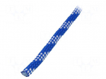 Rope | polypropylene | &Oslash;rope: 8mm | L: 25m | with a core | blue