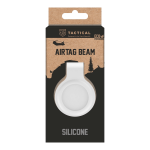 Tactical Airtag Beam Silicone Case / white