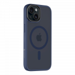 Tactical MagForce Hyperstealth Cover for iPhone 15 / deep blue