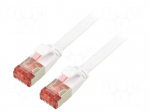 Patch cord | U/FTP | Cat: 6 | RJ45 plug,both sides | stranded | Cu | 3m