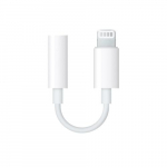 Apple Lightning to 3.5 mm Headphone Jack Adapter, White