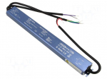 Power supply: switching | LED,outdoor,power supply | 60W | IP67
