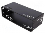 Car radio mounting half frame | Pioneer | Colour: black