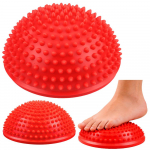 M&auml;nguala | PC | Konsoolid | Tarvikud // M&auml;nguasjad ja m&auml;ngud lastele // P&oacute;łkula Sensoryczna Do Masażu Ćwiczeń R&oacute;wnowagi Czerwona 16 cm
