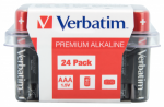 Batteries Verbatim AAA Premium Alkaline 24-Pack 1.5V