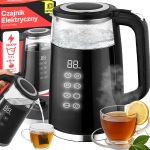Tooted koju ja aeda // K&ouml;&ouml;gi- ja majapidamistarbed // Czajnik elektryczny bezprzewodowy 1,7l 2200w szklany regulacja temperatury or1300