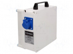 Transformer: safety | 1.5kVA | 230VAC | 230V | IP44 | 13.5kg