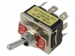 Switch: toggle | Pos: 2 | 3PDT | ON-ON | 15A/250VAC | Leads: connectors