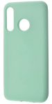 Back panel cover Evelatus Huawei P30 Lite Premium Soft Touch Silicone Case Sky Blue