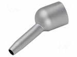 Nozzle: hot air | for hot air station | &Oslash;3mm | Features: bent 18&deg;