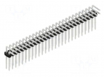 Connector: pin strips | pin header | male | PIN: 54 | THT | 3A | 100V | 2mm
