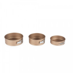 Russell Hobbs RH03791G Opulence 3 Piece Springform Tin Set