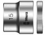 Socket: 6-angles | socket spanner | HEX 15mm | 3/8" | Zyklop