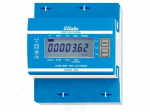 Single phase meter | for DIN rail mounting | IP20 | Ioper.max: 80A