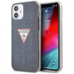 Guess GUHCP12SPCUJULDB Jeans Collection Hardcase for iPhone 12 mini 5,4" / dark blue