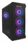 GENESIS Irid 503 ARGB Micro Tower Black, Transparent