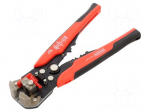 Stripping tool | 0.2&divide;6mm2 | Wire: round | 205mm | automatic