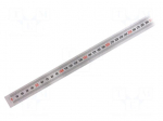 Ruler | figures horizontally arranged,self-adhesive | W: 11mm