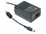 Power supply: switched-mode | 18VDC | 1A | Out: 5,5/2,1 | 18W | -25&divide;60&deg;C