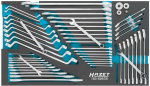 Hazet Wrench set 163-528/56, size 4/3+ (56 pieces)