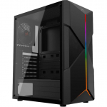 Krux Astral, tower case black, tempered glass
