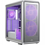 Cooler Master Masterframe 600 Mesh ARGB, Tower Case Silver, Tempered Glass