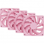 HYTE FA12, pink case fans, 4-pack, 120 mm