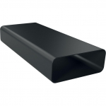 Neff flat duct piece Z861SM2, 1 meter (black, straight, male)