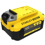 Stanley FATMAX V20 lithium-ion battery, 18Volt 6.0Ah (yellow/black)