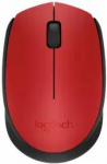 Logitech mouse M171 - red black