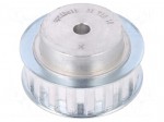 Belt pulley | T10 | W: 16mm | whell width: 31mm | &Oslash;: 55.45mm | aluminium