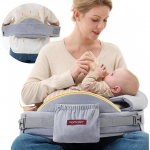 Momcozy NP006 CozyPro | Poduszka do karmienia | Szara
