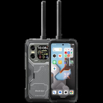 Blackview XPLORE 1 Walkie-talkie 22km 5G Rugged Phone 6.78-inch FHD 2460x1080 120Hz+2.01-inch 296x240 12+256GB MTK Dimensity 7050 octa-core 2.4Ghz Cam 50+64MP+20MP Night Vision 20000mAh NFC Gorilla Glass 5 Android 15 MIL-STD Black