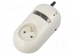 Power socket | EXTA FREE | IP20 | 230VAC | -10&divide;55&deg;C | Dim: 160x66x90mm