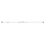 WHITE SPIRIT LEVEL HORIZONTAL AND VERTICAL INDICATOR 2% DROP 180 CM