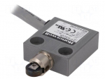 Limit switch | oblong metal roller &Oslash;12,4mm | SPDT | 5A | max.240VAC