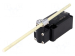 Limit switch | adjustable fiber glass rod, R 19- 189mm | NO + NC