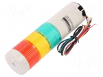 Signaller: signalling column | LED | red/amber/green | Usup: 24VDC