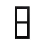 2N IP VERSO esipaneel pinnapealseks paigaldamiseks 2 moodulile Black 9155022B