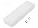 Enclosure: for remote controller | X: 50mm | Y: 150mm | Z: 22mm | ABS