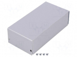 Enclosure: multipurpose | X: 72mm | Y: 143mm | Z: 43mm | AL BOX | grey