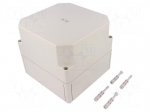 Enclosure: multipurpose | X: 180mm | Y: 182mm | Z: 165mm | TK PS | grey